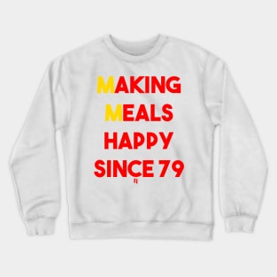 MEALS HAPPY Crewneck Sweatshirt